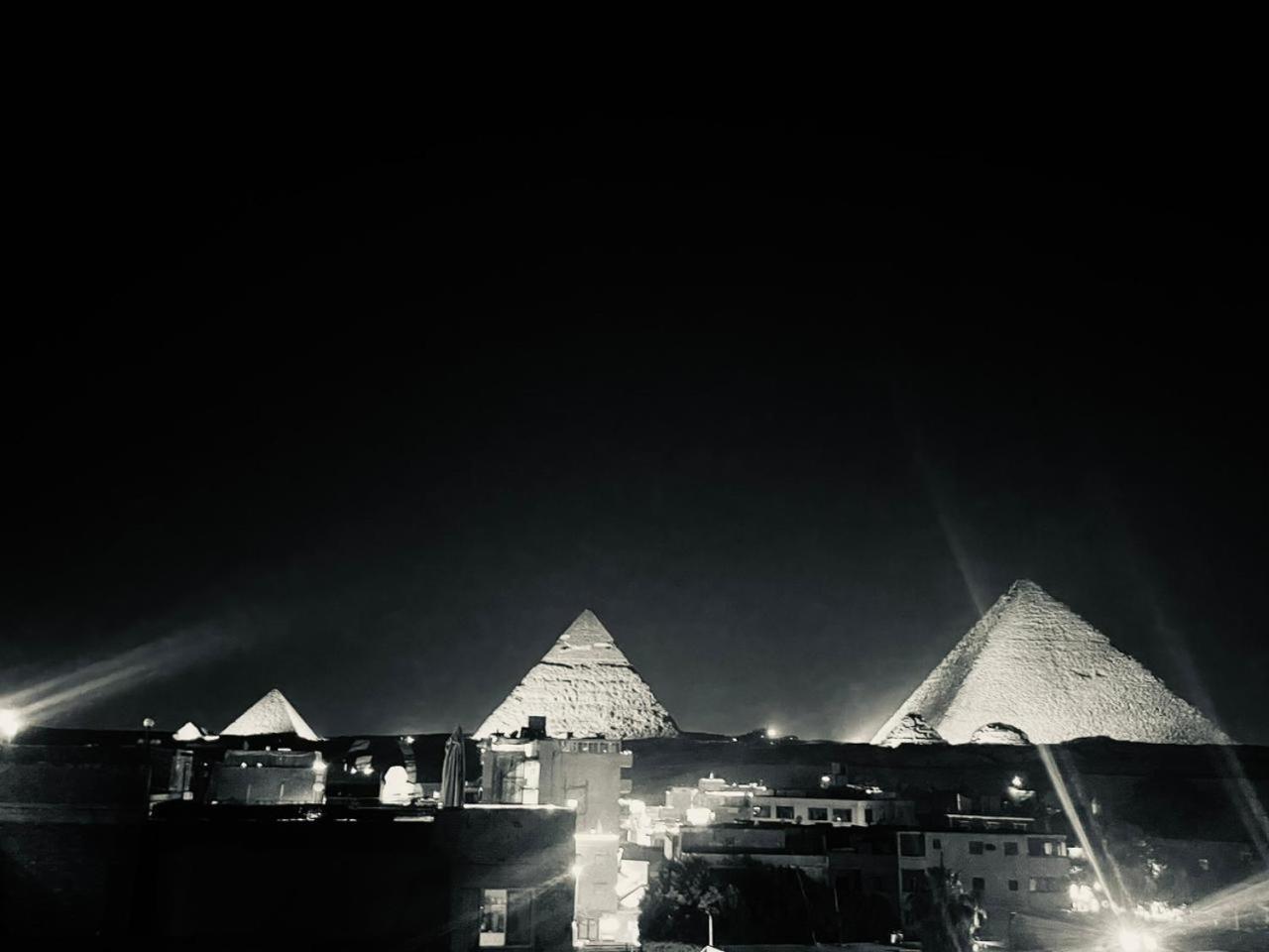 The Pyramids Gate Inn Kafret el-Gabal Extérieur photo