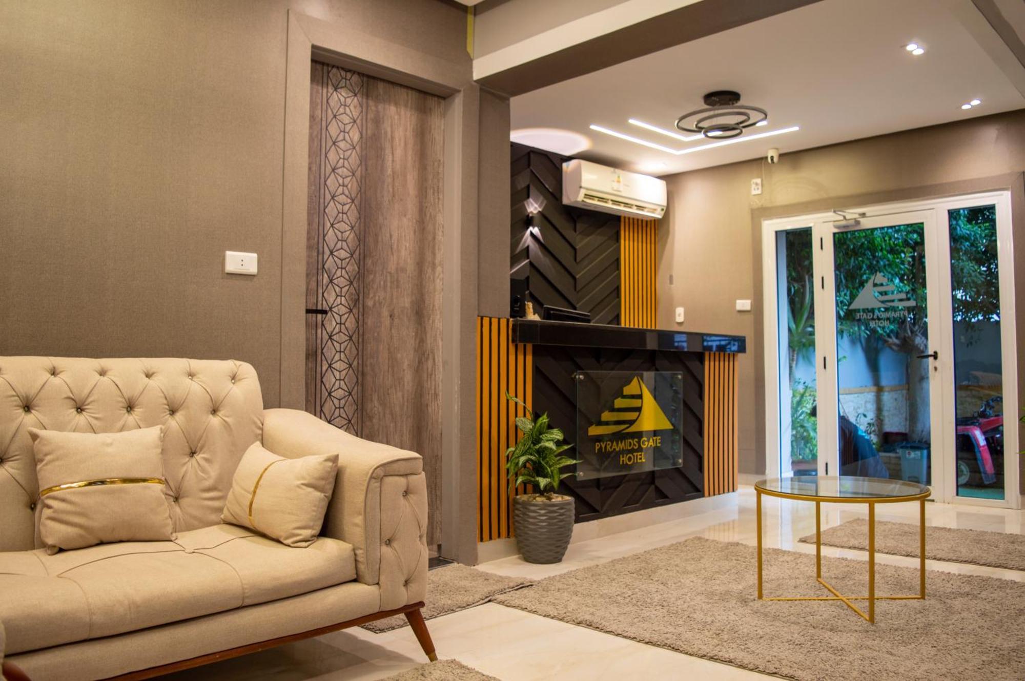 The Pyramids Gate Inn Kafret el-Gabal Extérieur photo